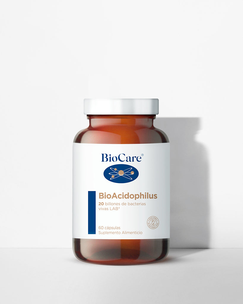 Probióticos - BioAcidophilus 20 billones - 60 cápsulas