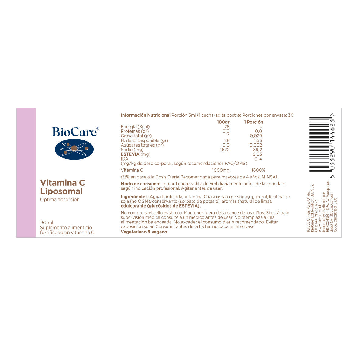 Vitaminas - Vitamina C Liposomal